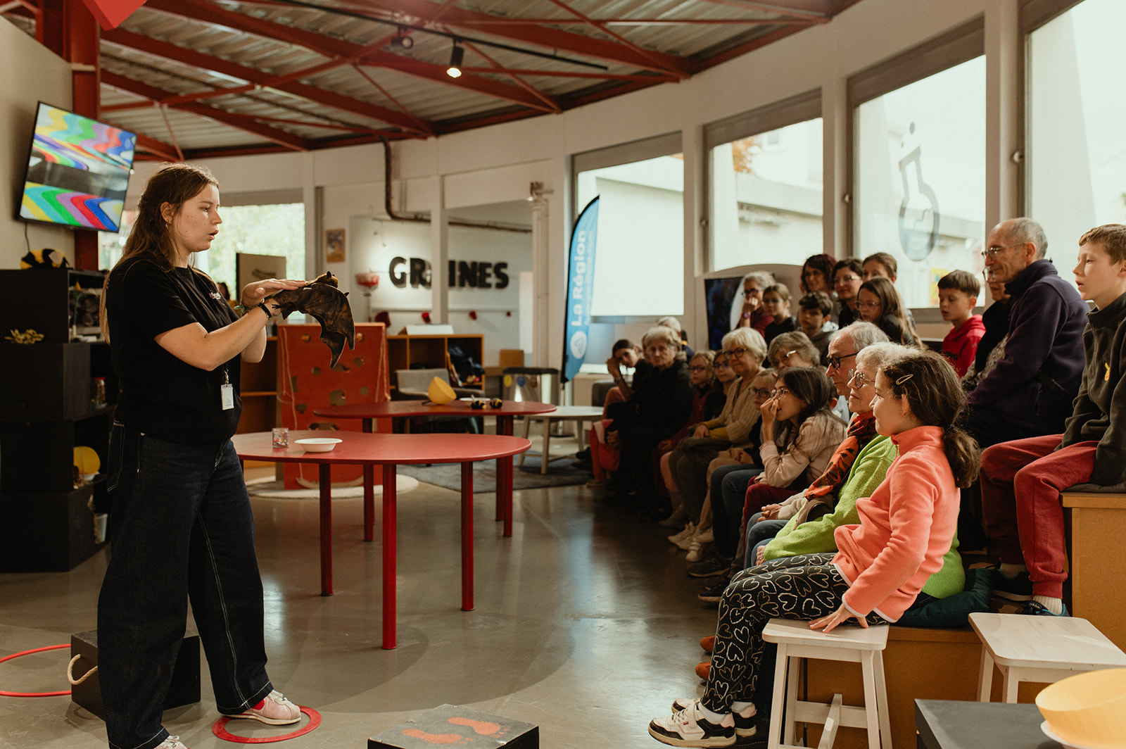 Photo d'une activité à propos des bulbes de tulipes